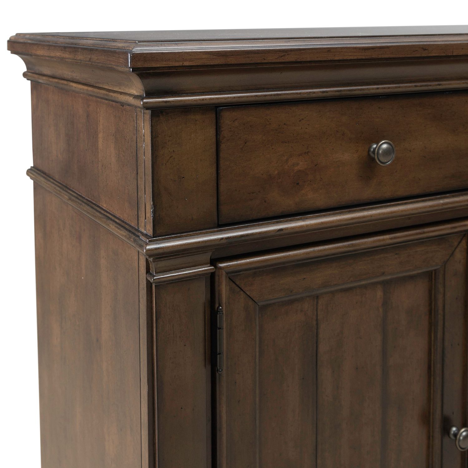 Arden Road Wood 2-Door 10-Drawer Chest