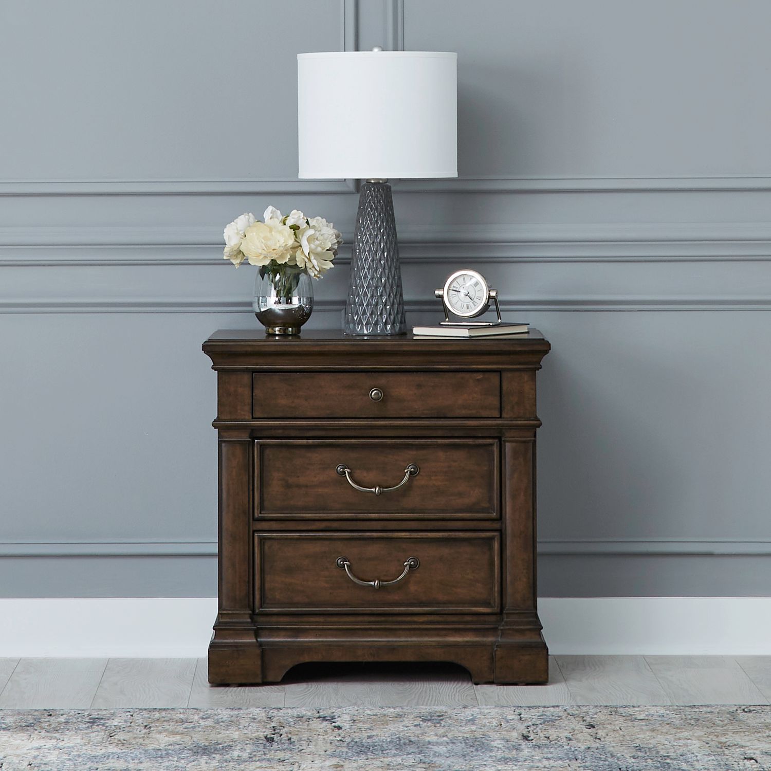 Arden Road Wood Poster Bedroom Set | Satin Cherry | Liberty