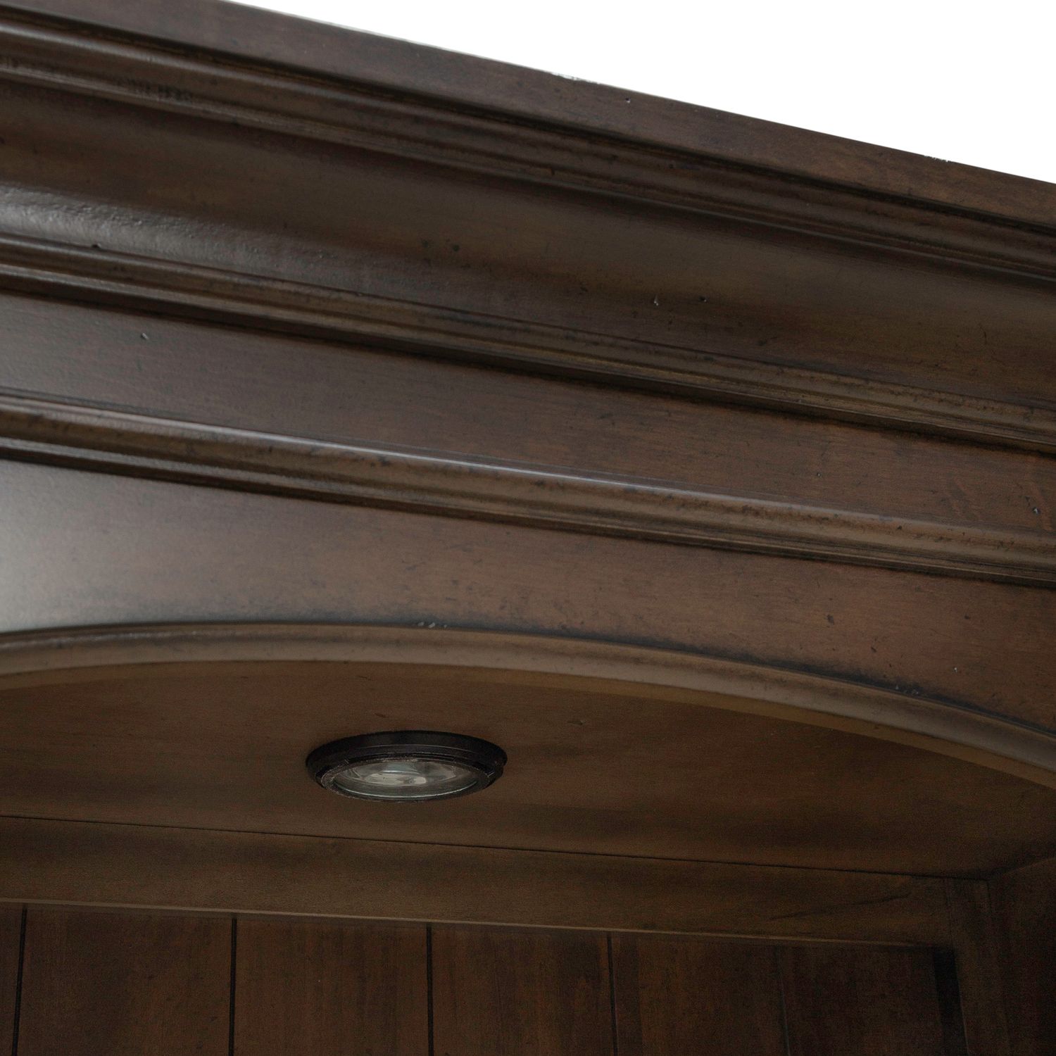 Arden Road Wood Buffet Hutch w/LED Lighting