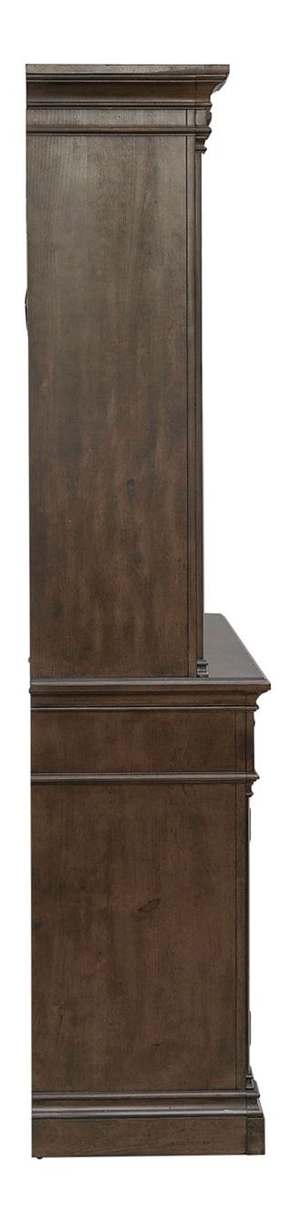 Arden Road Wood Hutch & Buffet w/LED Lighting