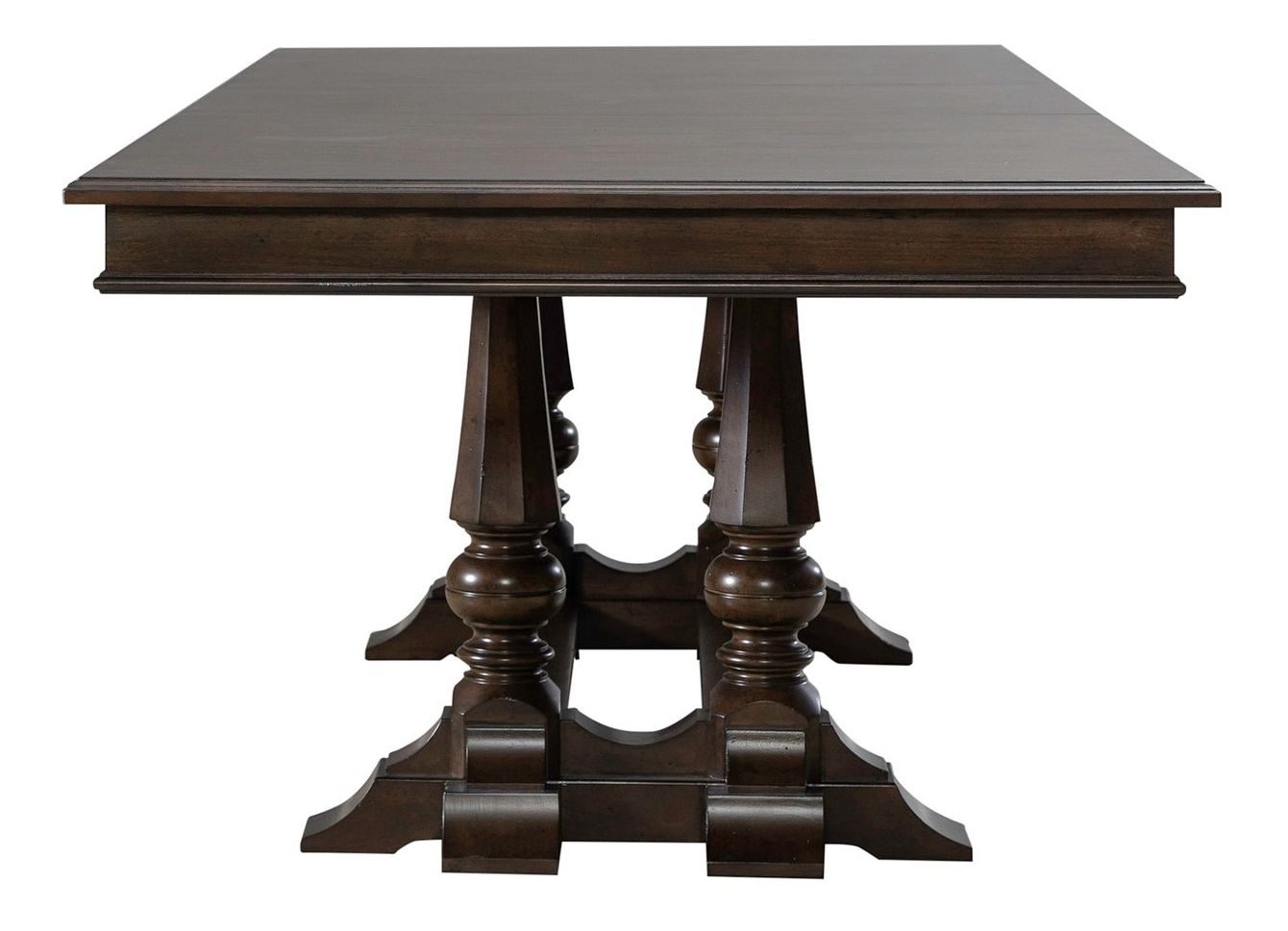 Arden Road Rectangular Wood Extendable Trestle Dining Table