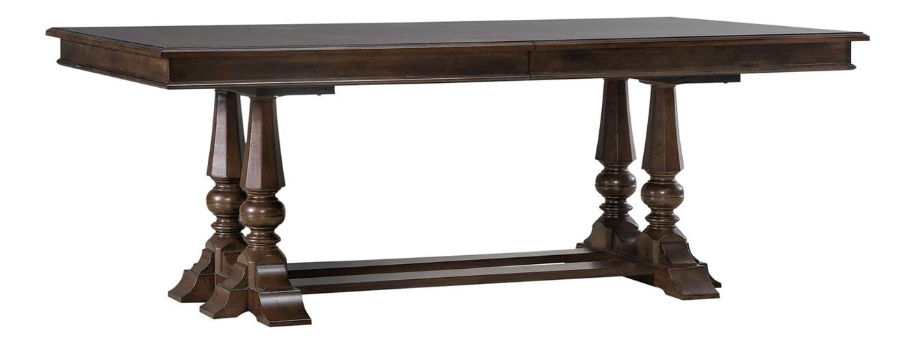 Arden Road Trestle Dining Set | Extendable Wood Table & Chairs