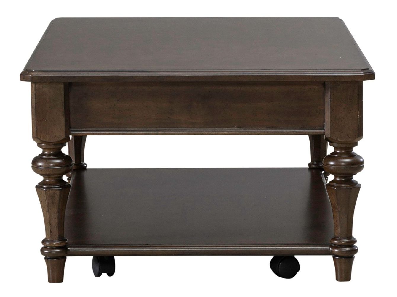 Arden Road Wood Cocktail Table Set | Satin Cherry & Storage
