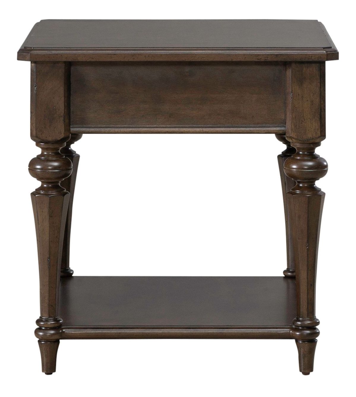 Arden Road Rectangular Wood 1-Drawer End Table