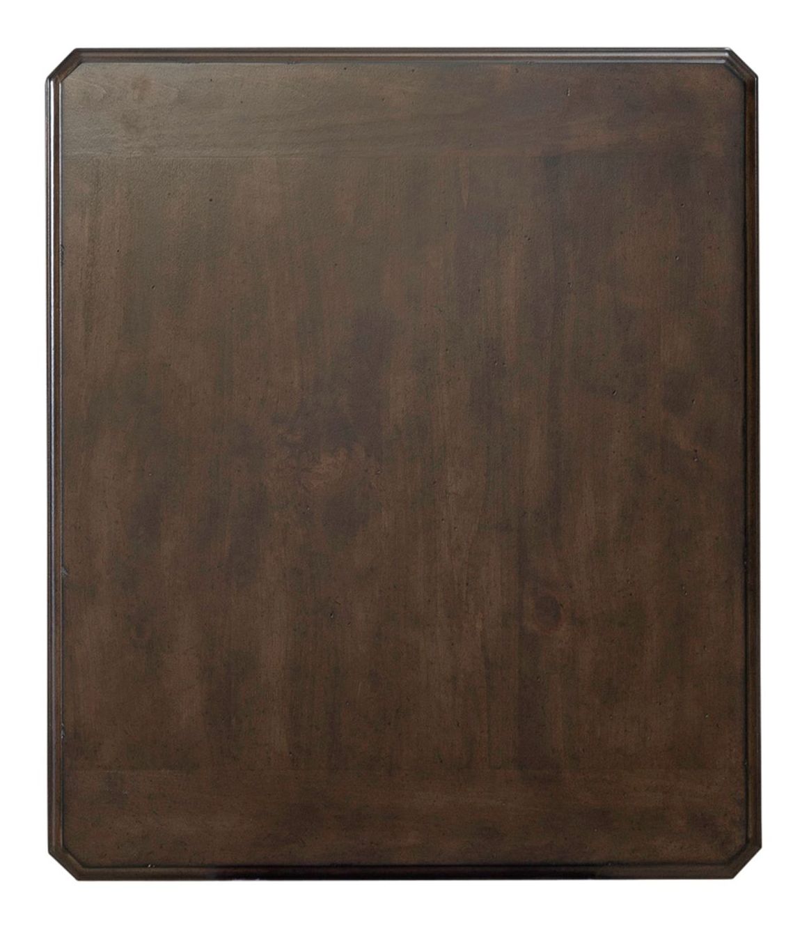 Arden Road Square Wood & Glass Collector Cocktail Table | Cherry