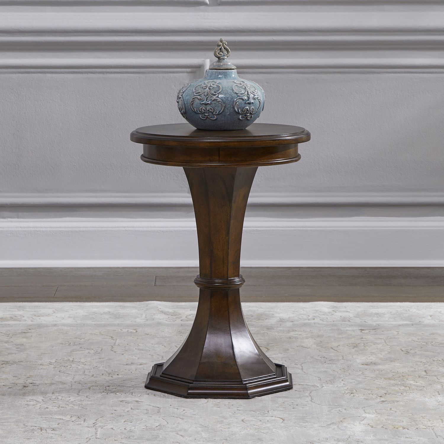 Arden Road Round Wood Chairside Table