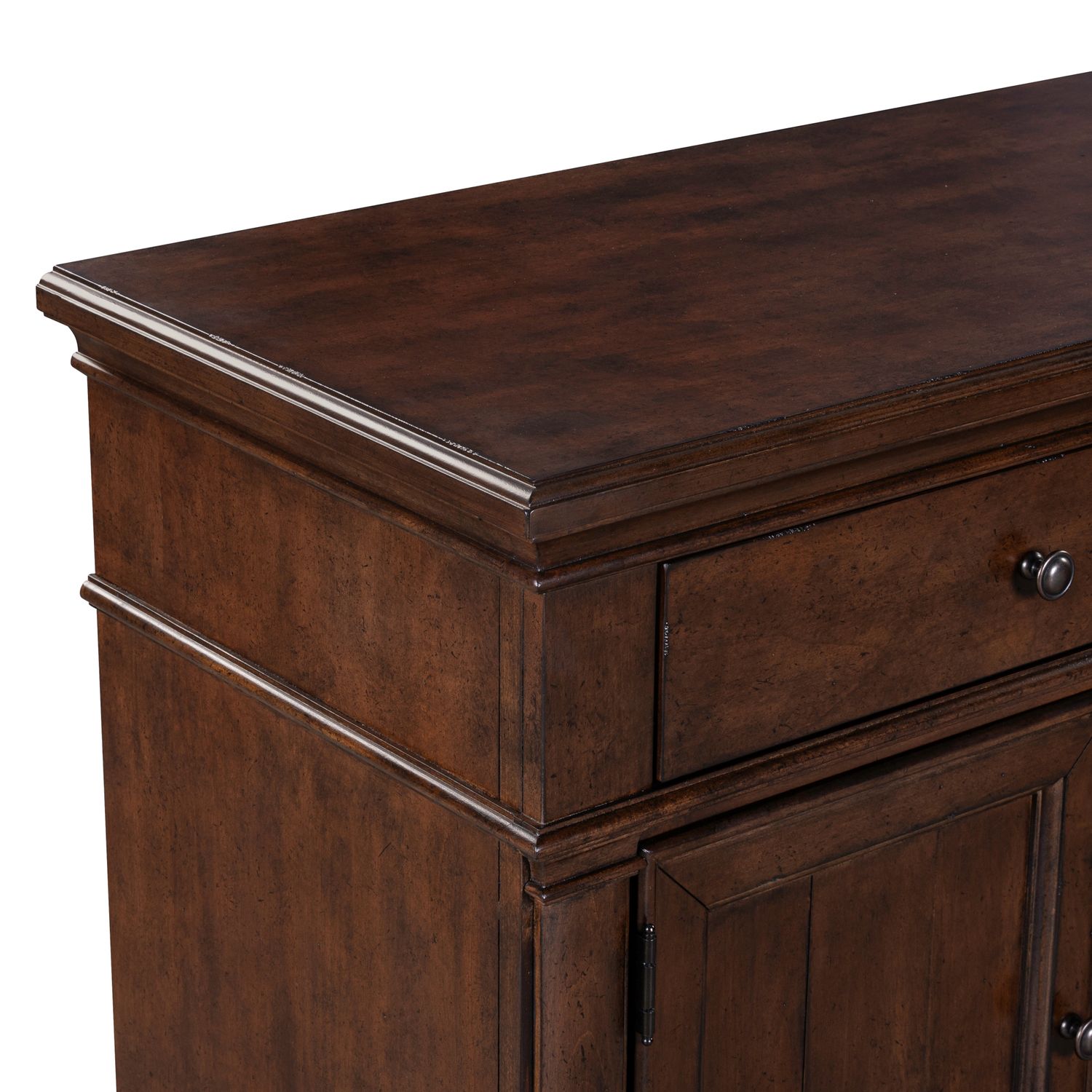 Arden Road 74-inch Wood 2-Drawer 4-Door TV Console