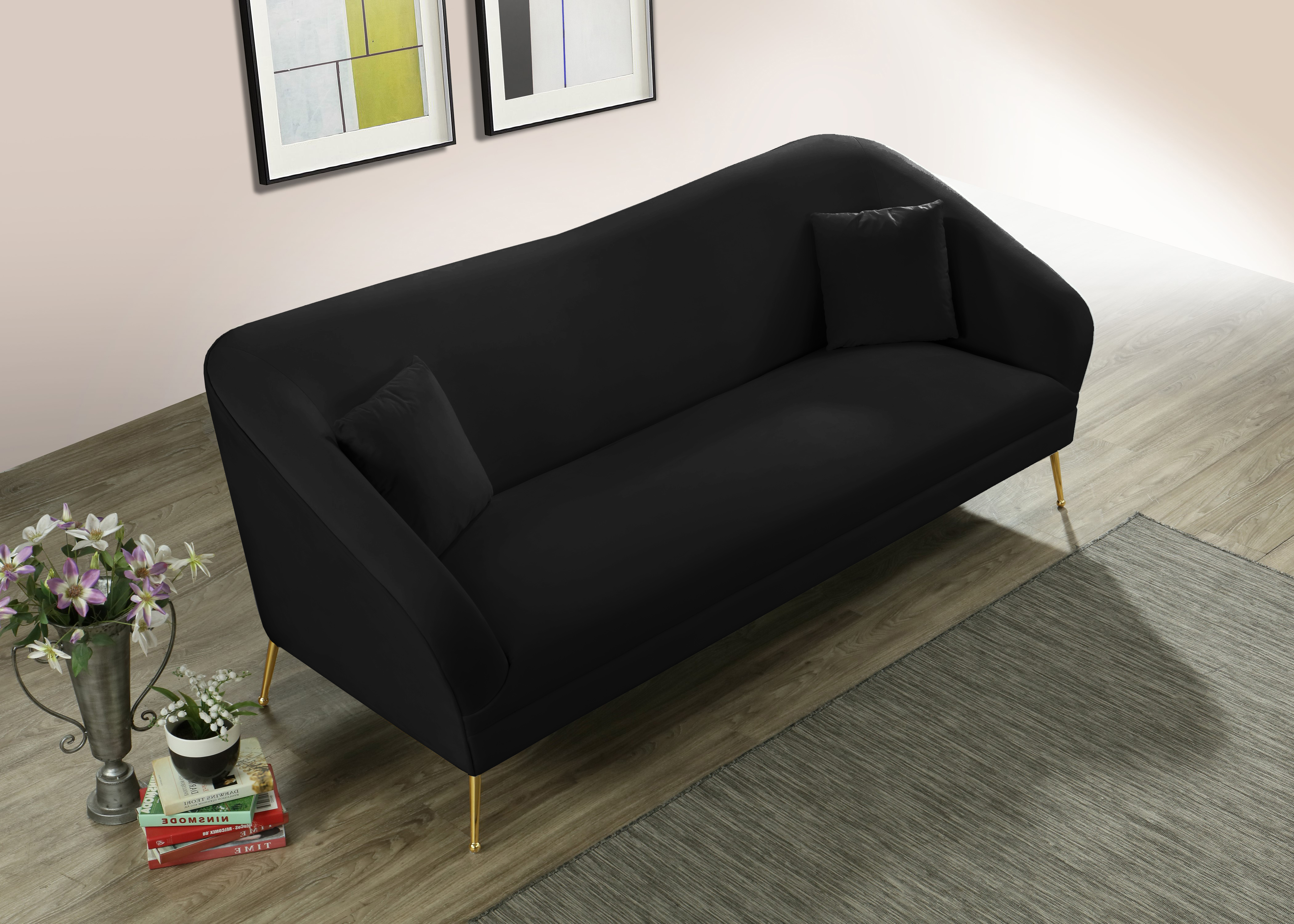 Hermosa Velvet Sofa
