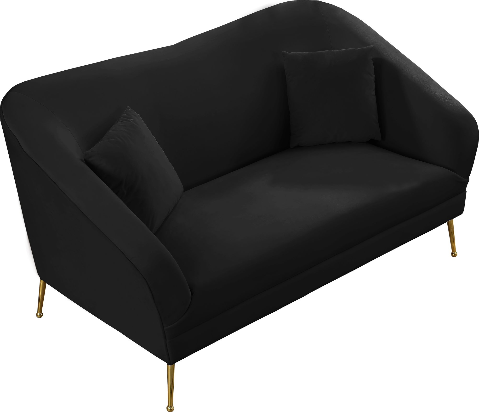 Hermosa Velvet Loveseat