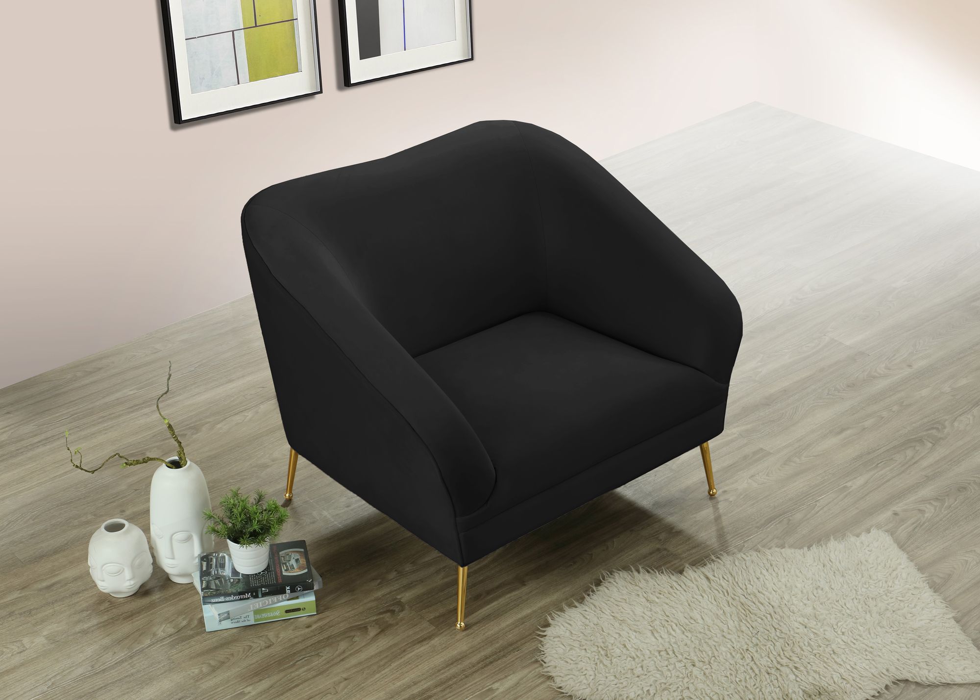 Hermosa Velvet Chair
