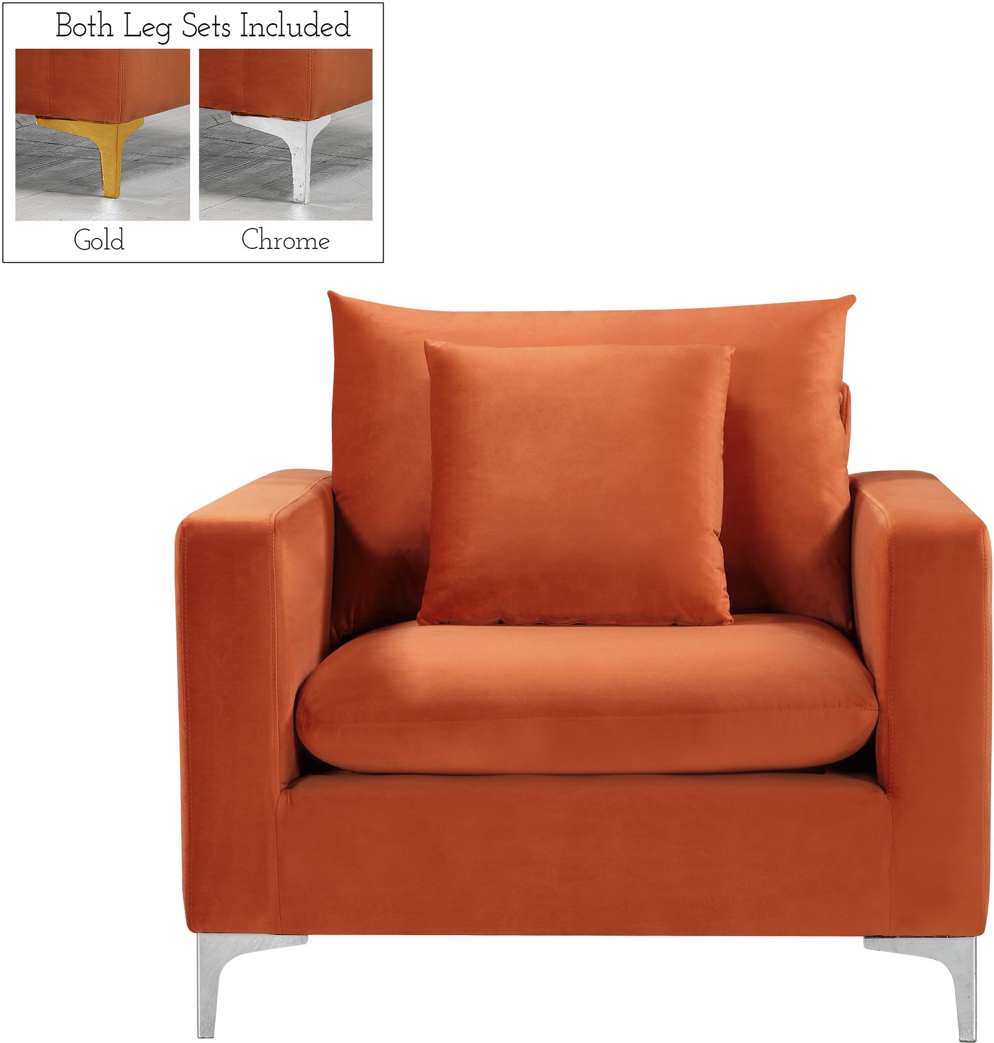 Naomi Velvet Chair