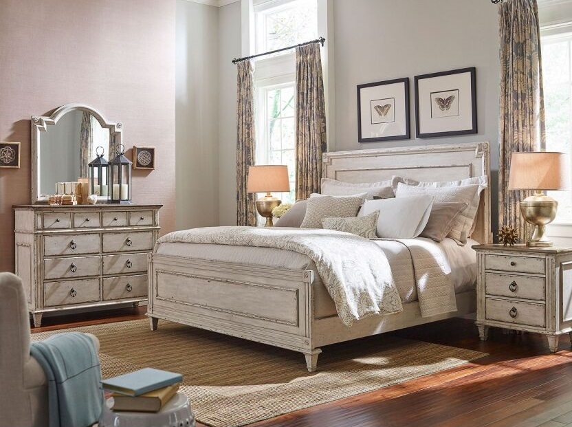 Southbury Wood Panel Bed