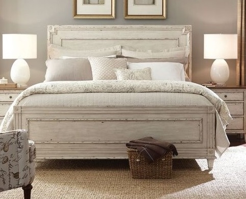 Southbury Wood Panel King Size Bed