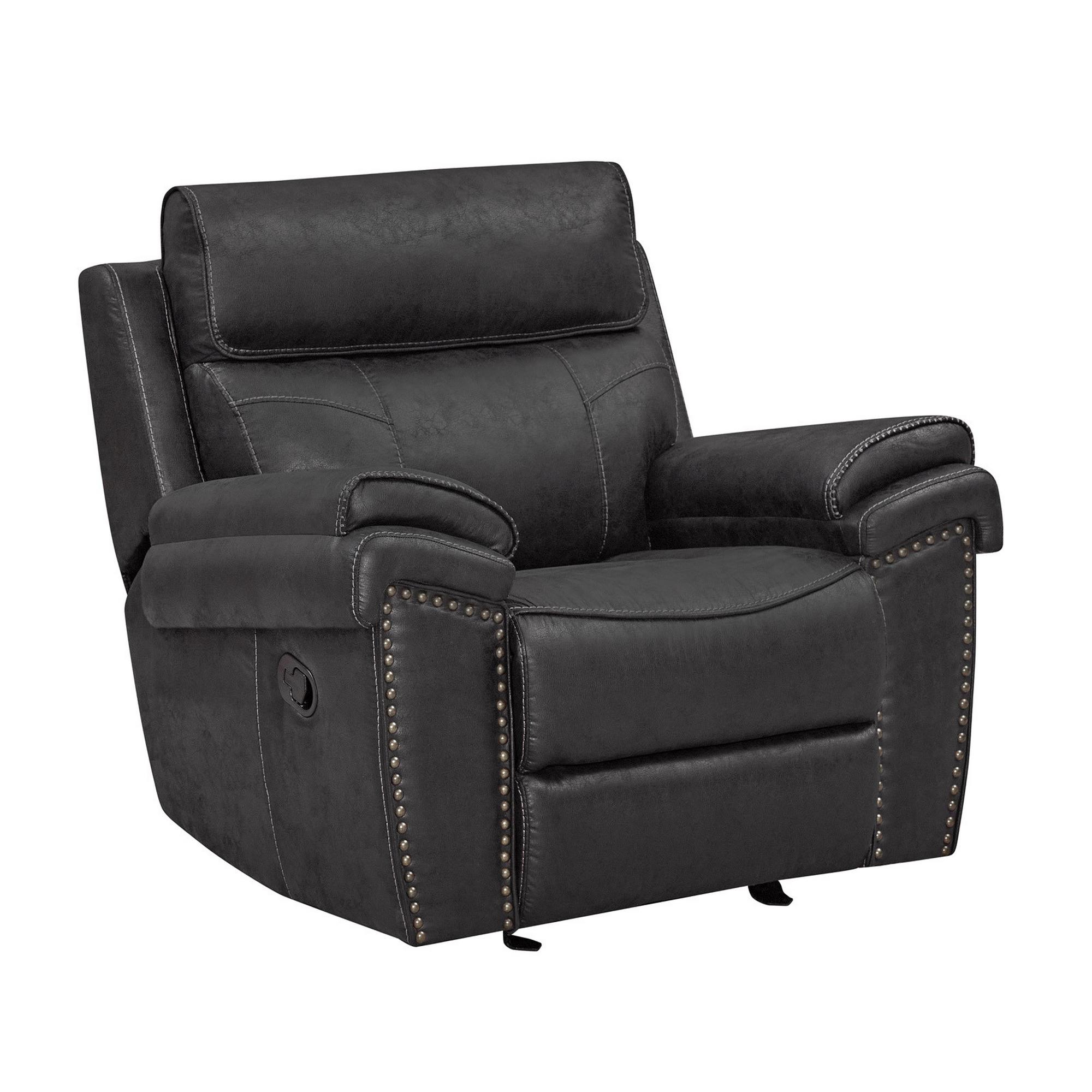 SM Dublin Faux Leather Reclining Living Room Set