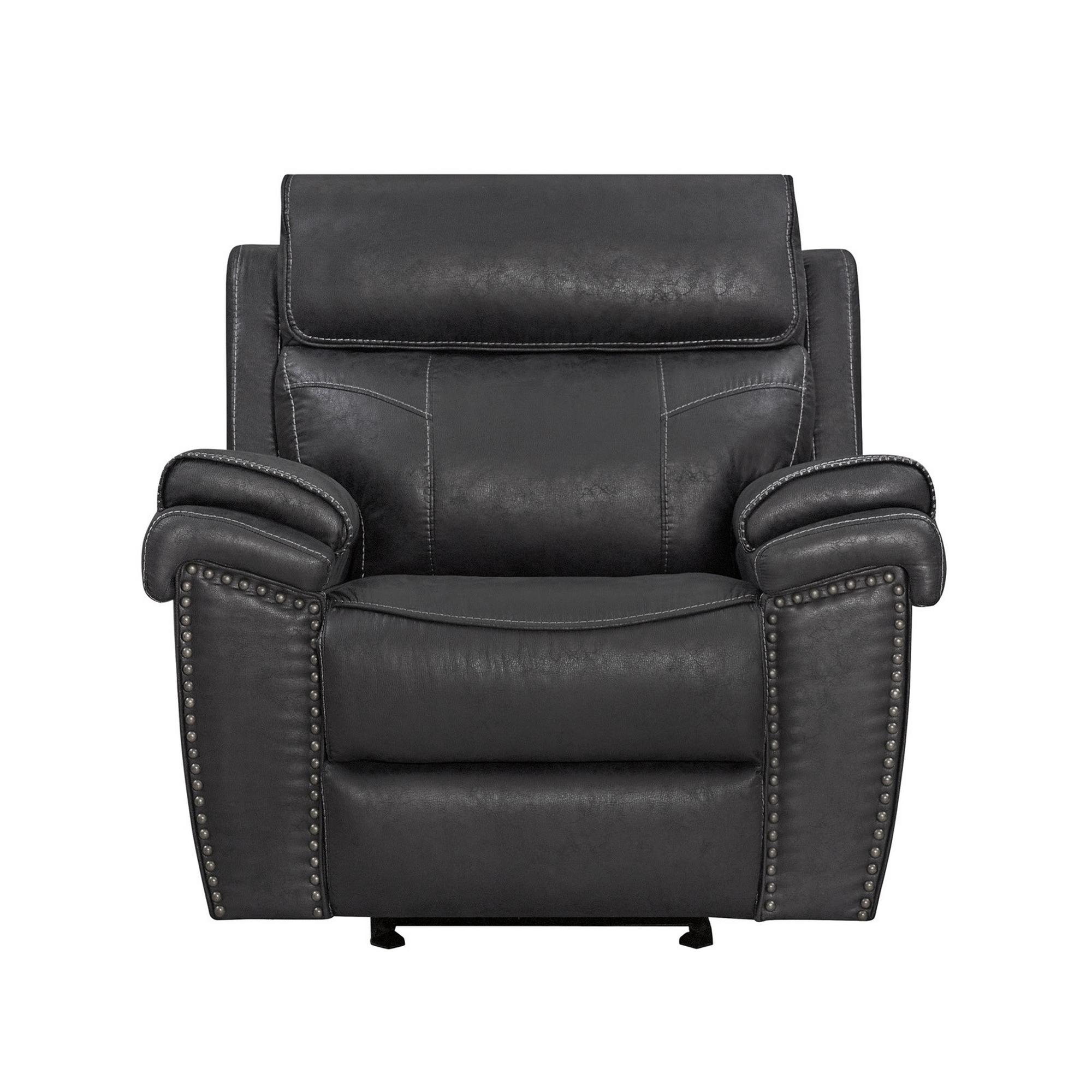 SM Dublin Faux Leather Reclining Living Room Set