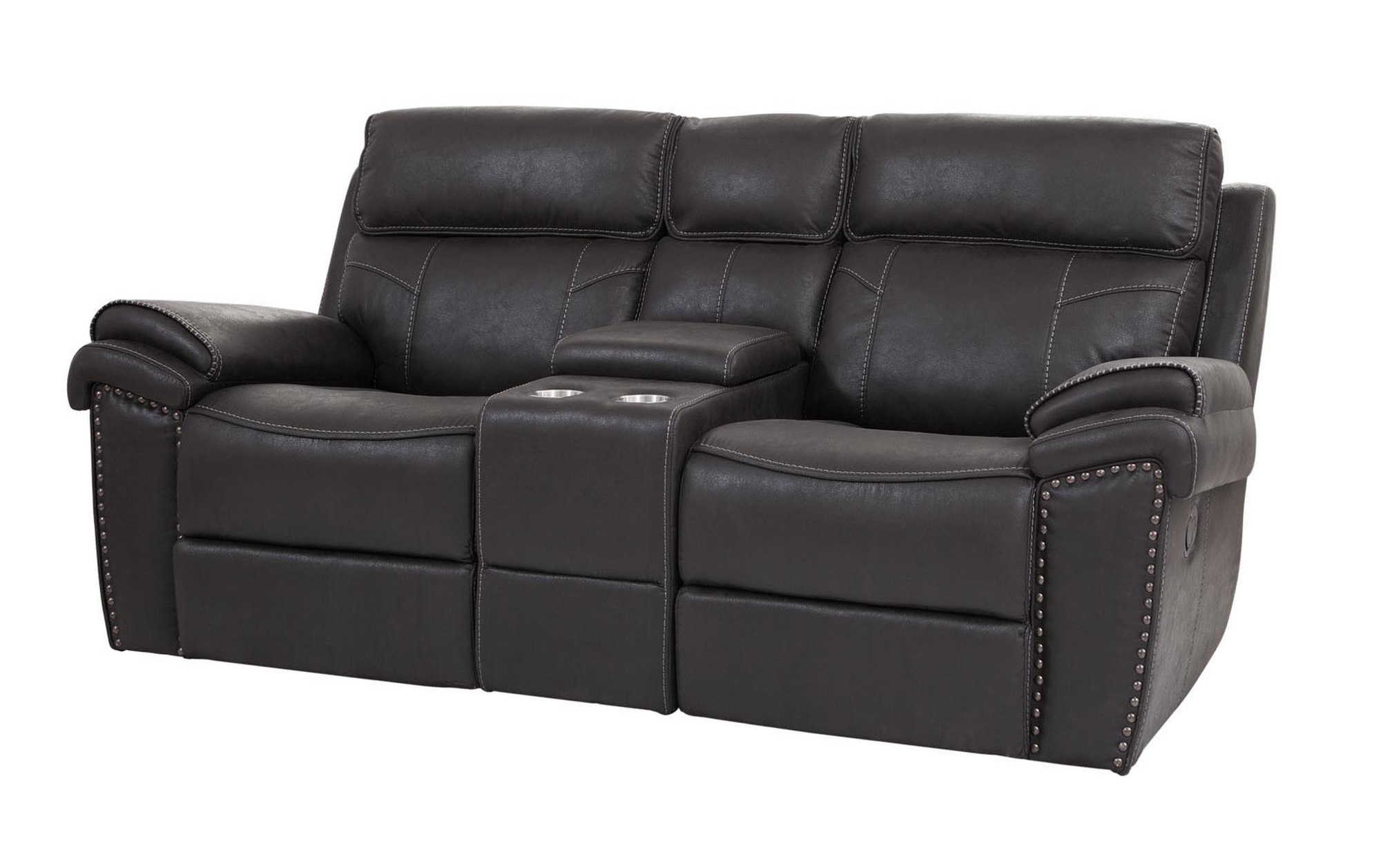 SM Dublin Faux Leather Reclining Living Room Set