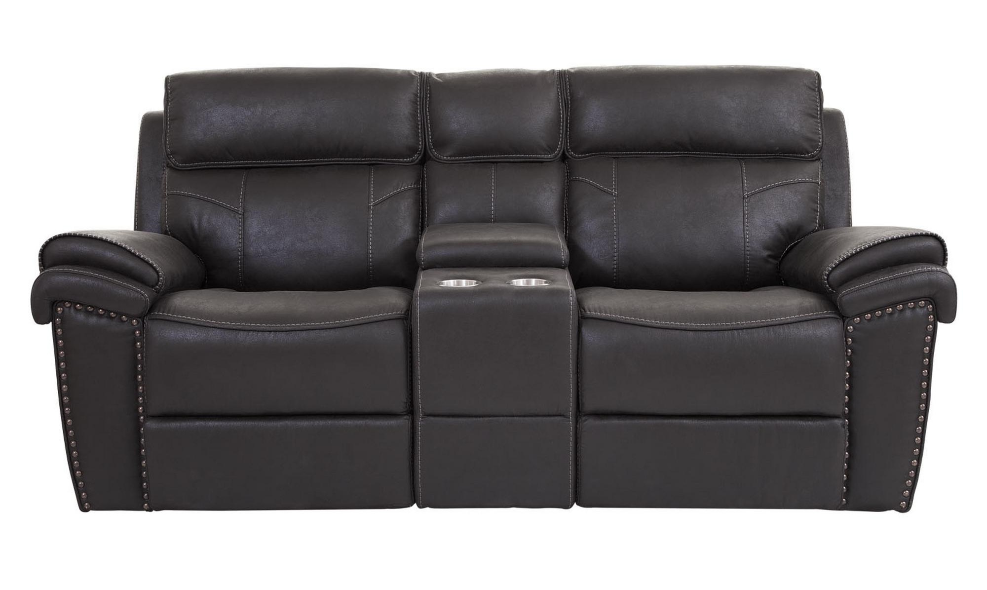 SM Dublin Faux Leather Reclining Living Room Set
