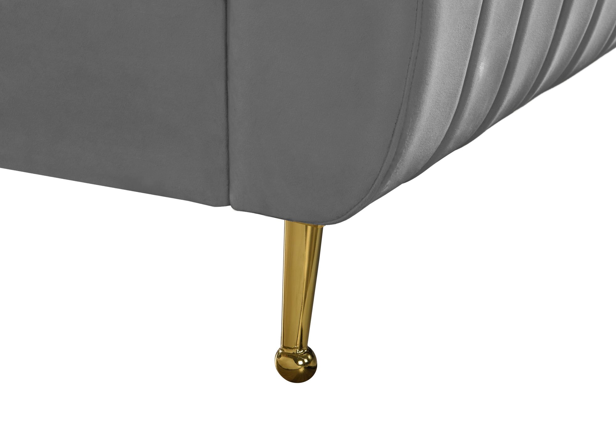 Zara Velvet Queen Size Bed