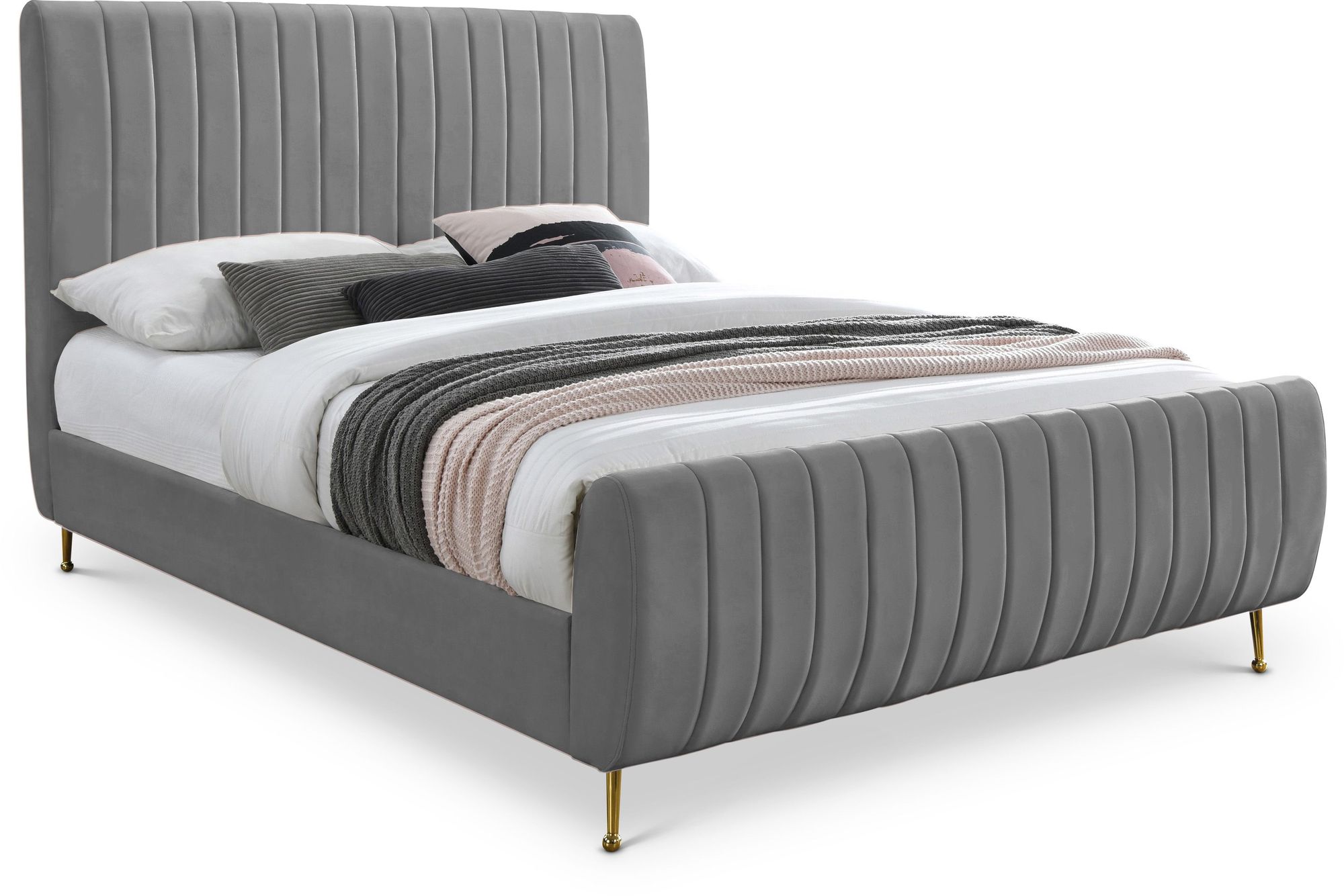 Zara Velvet Bed