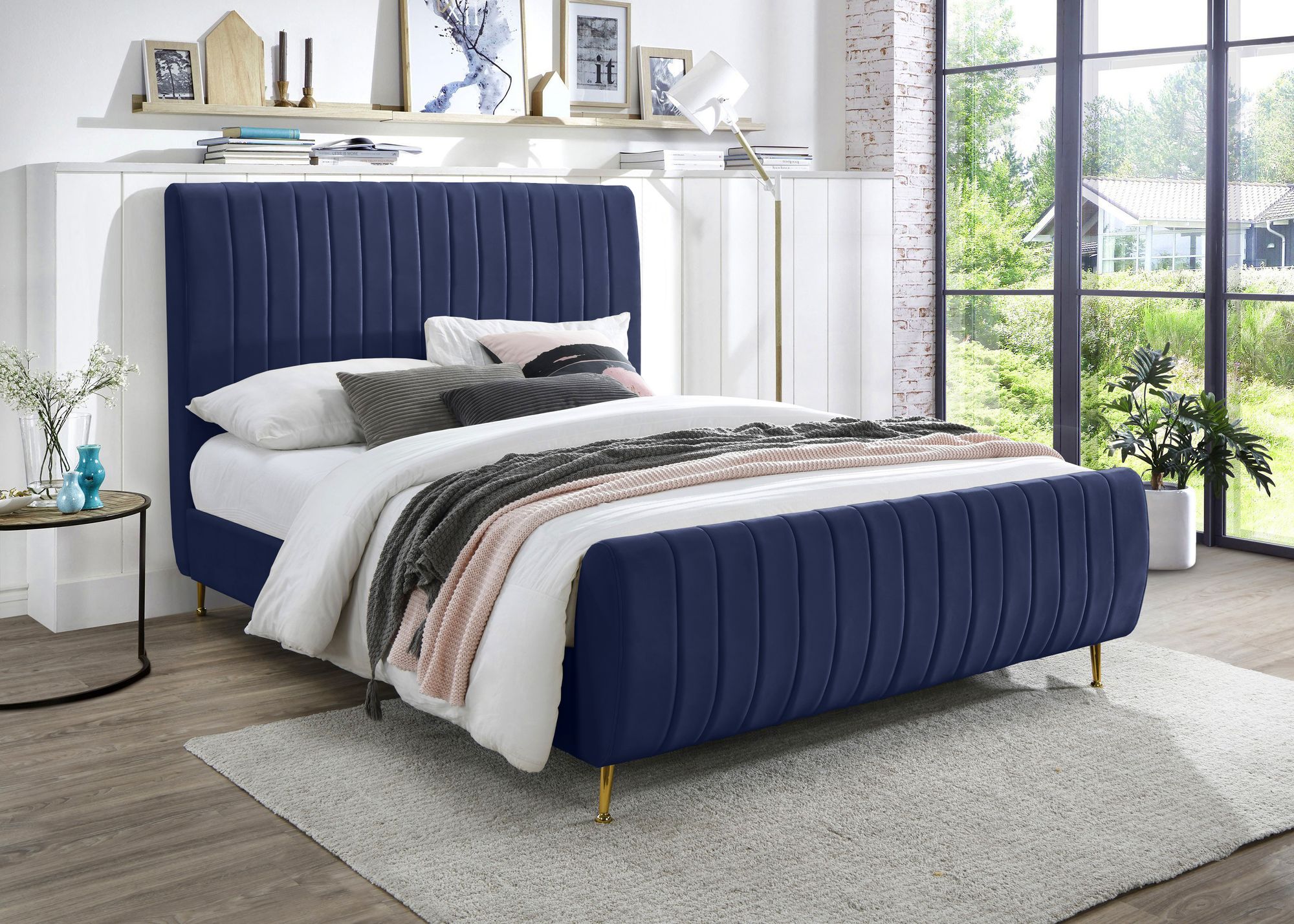 Zara Velvet Bed