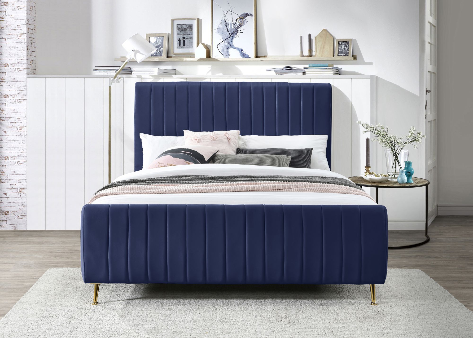 Zara Velvet Bed