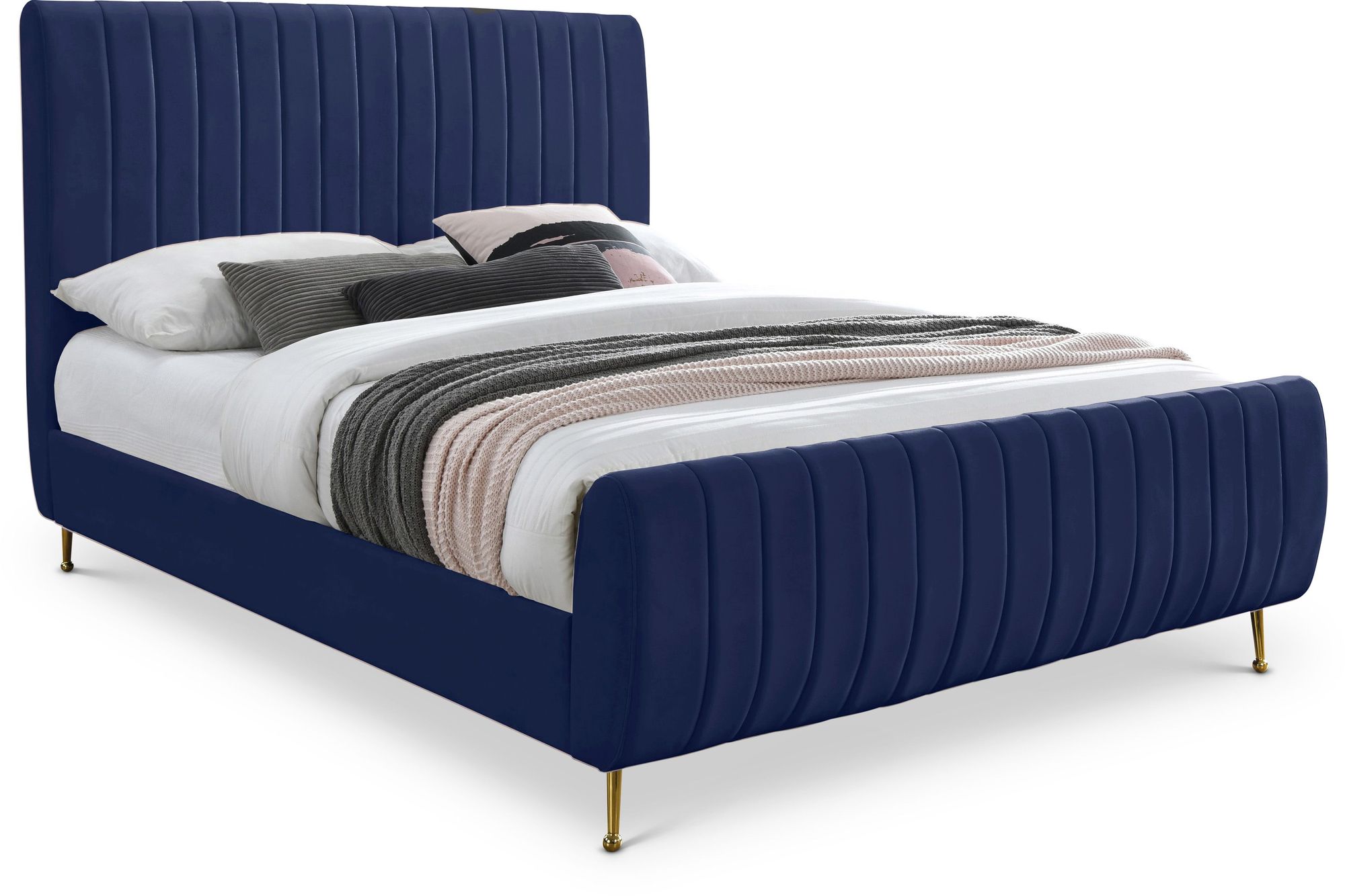 Zara Velvet Bed