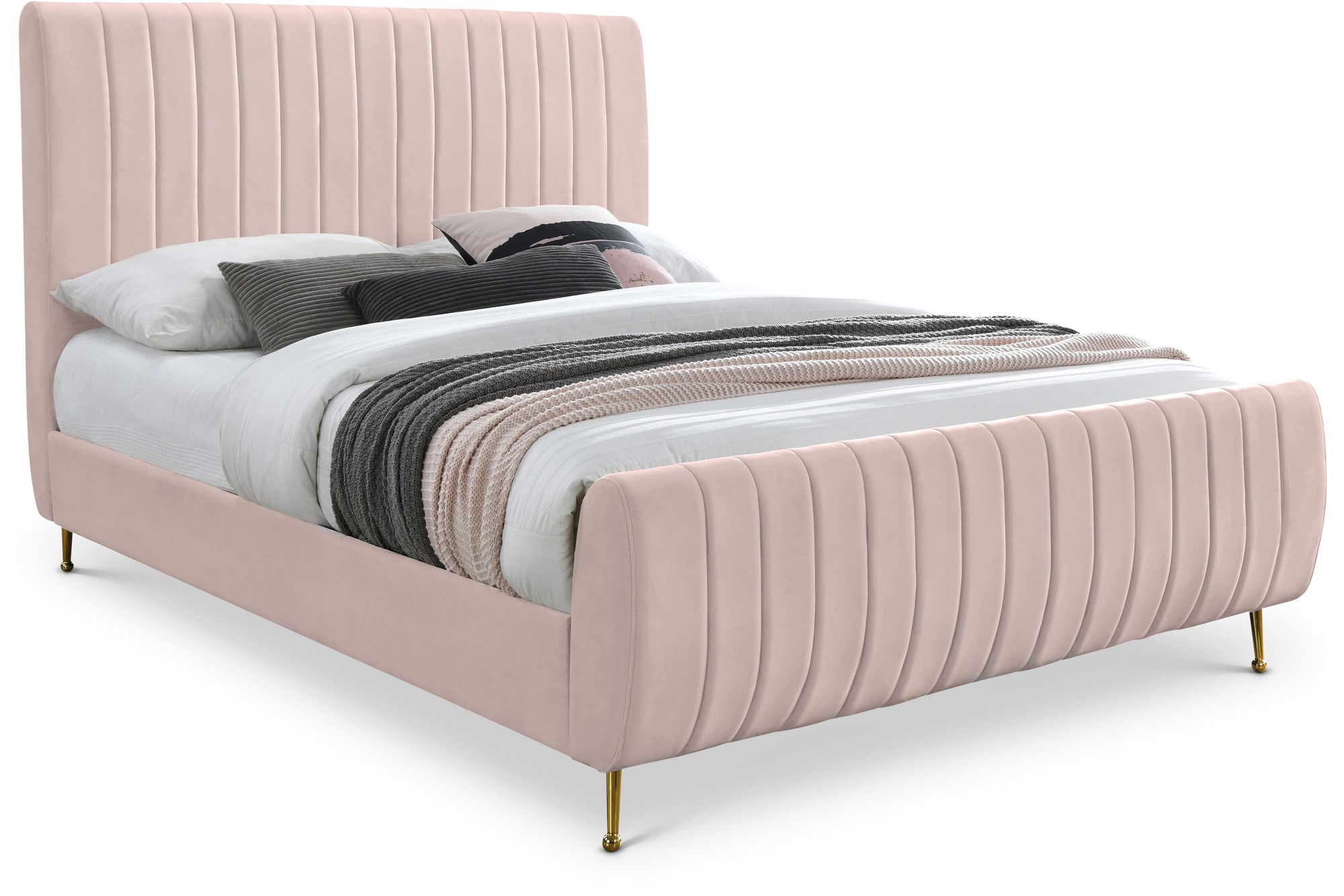 Zara Velvet Bed