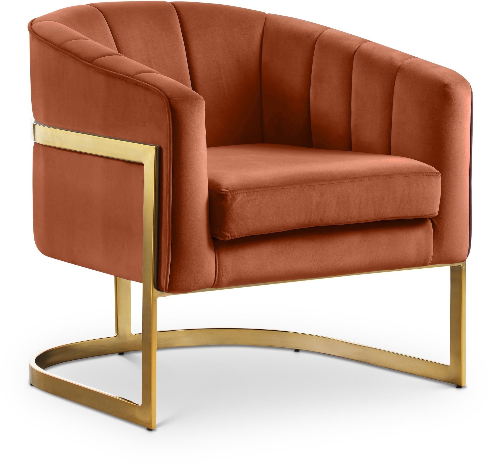 Carter Velvet Accent Chair