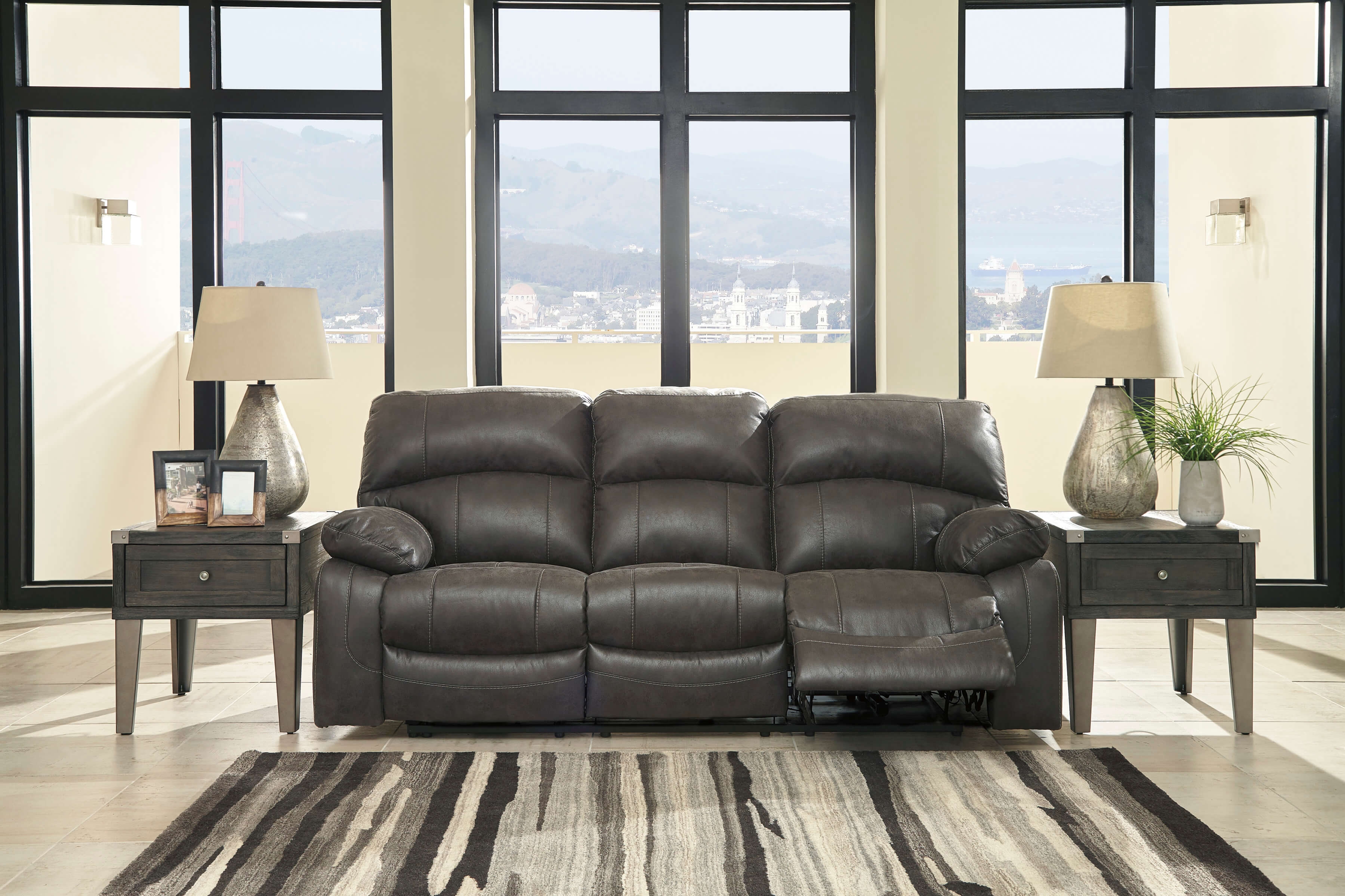 Dunwell Polyester Power Reclining Chair