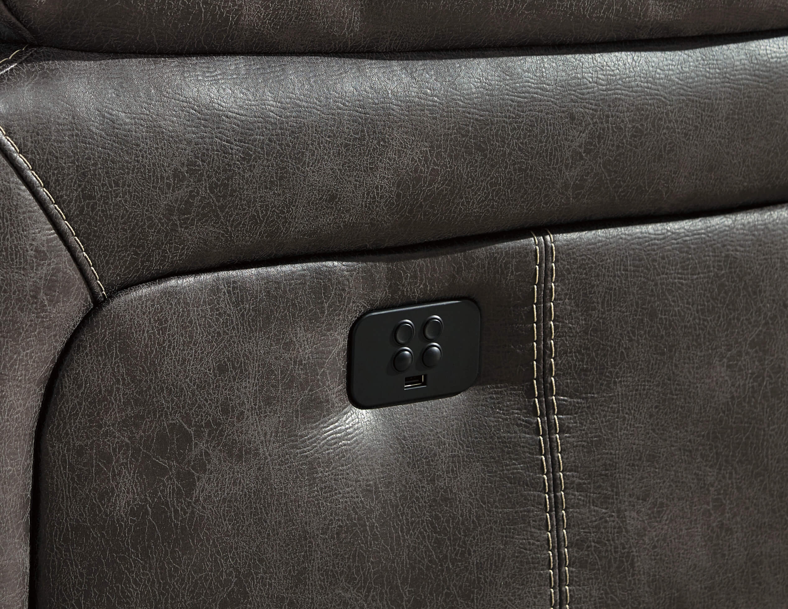 Dunwell Polyester Power Reclining Chair