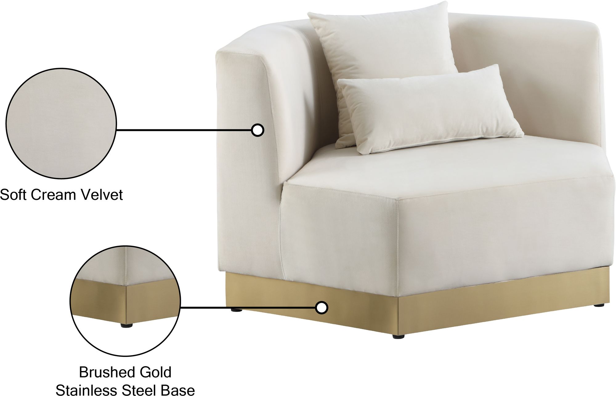 Marquis Velvet Chair