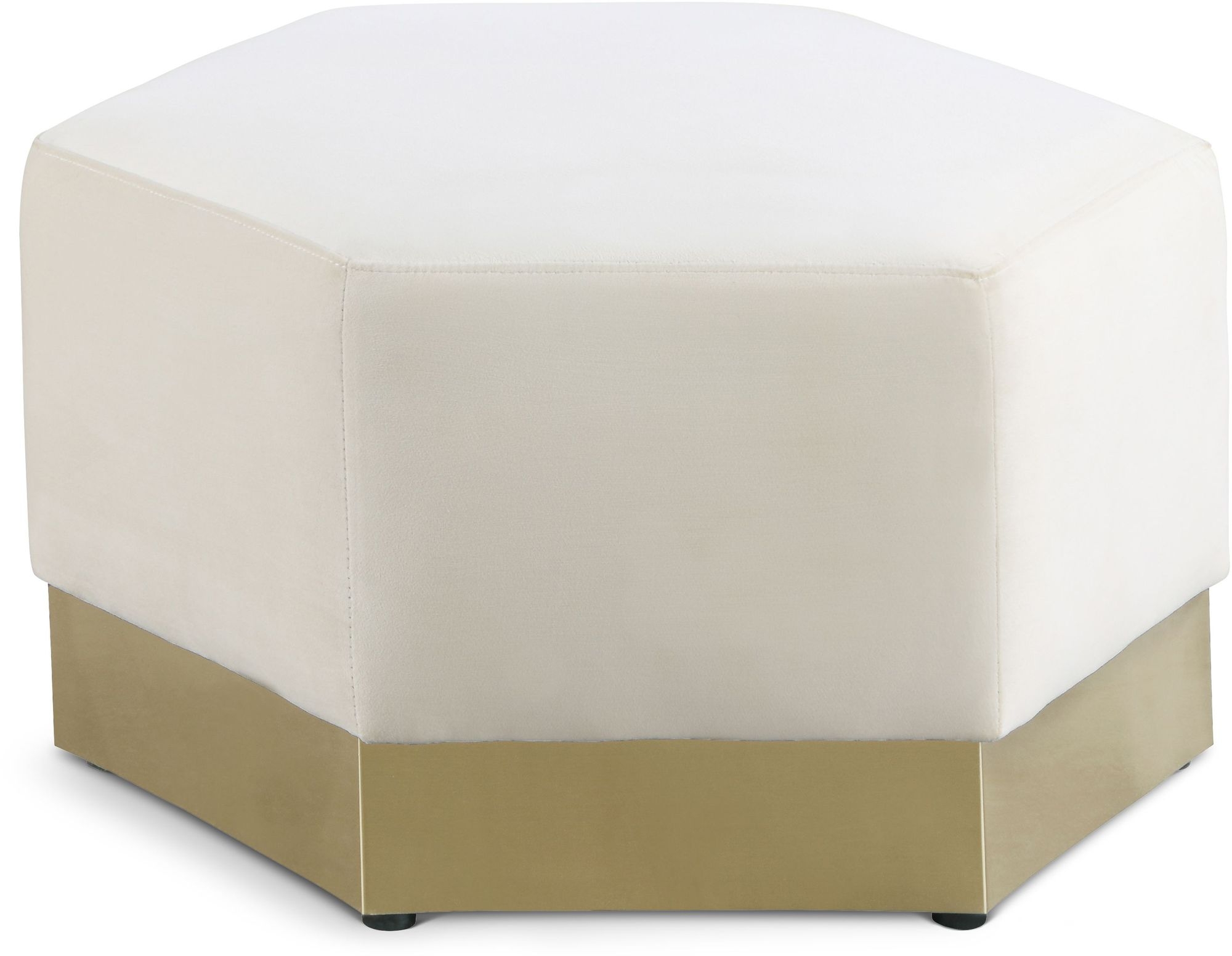 Marquis Velvet Ottoman