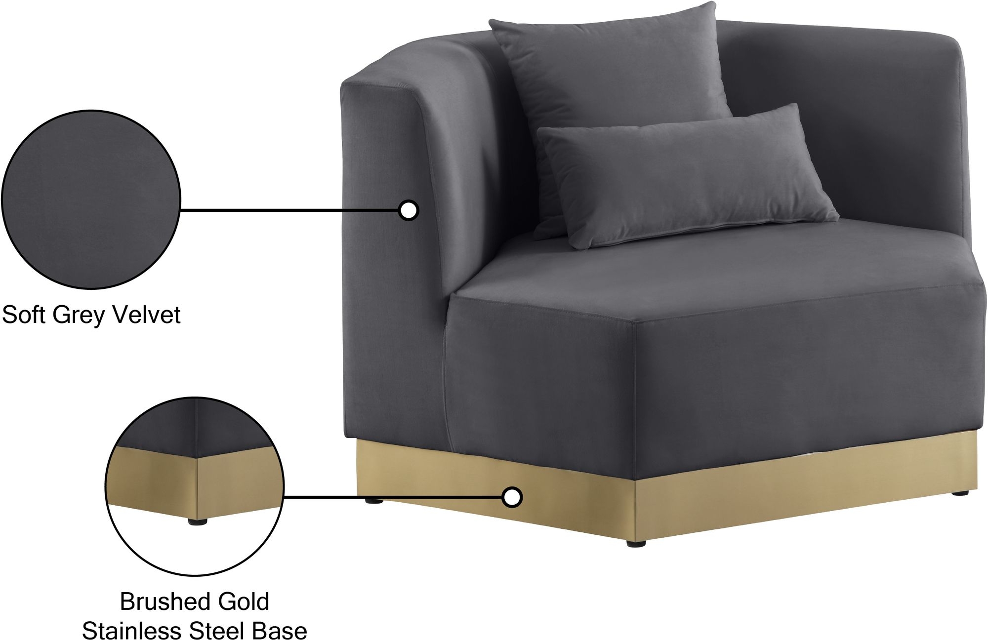 Marquis Velvet Chair