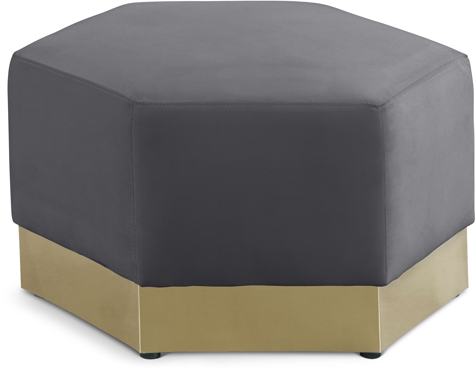 Marquis Velvet Ottoman