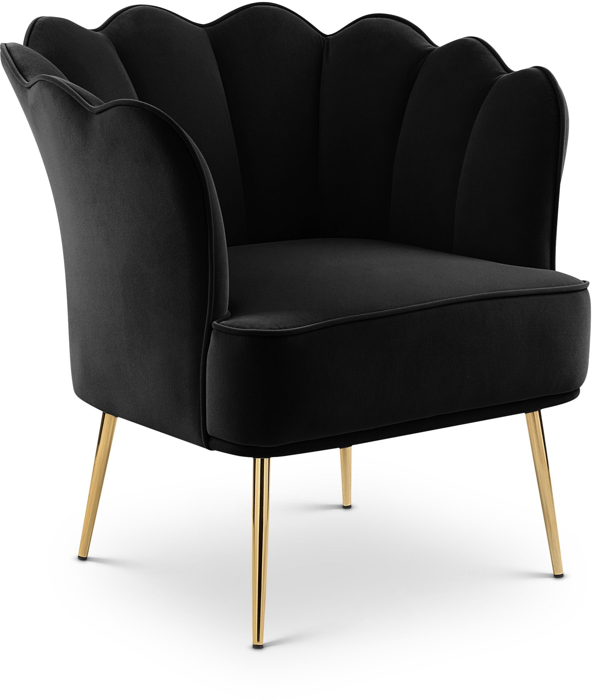 Jester Velvet Accent Chair