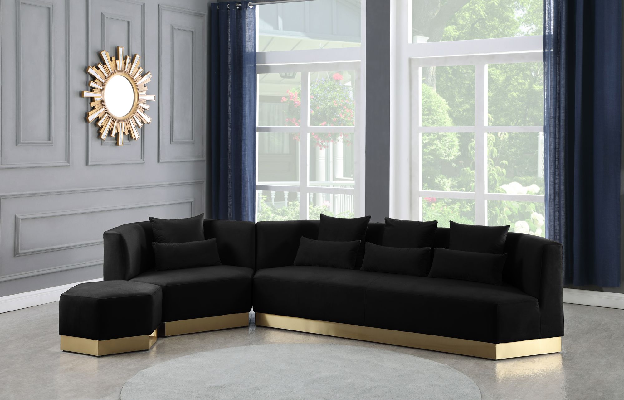 Marquis Velvet Chair