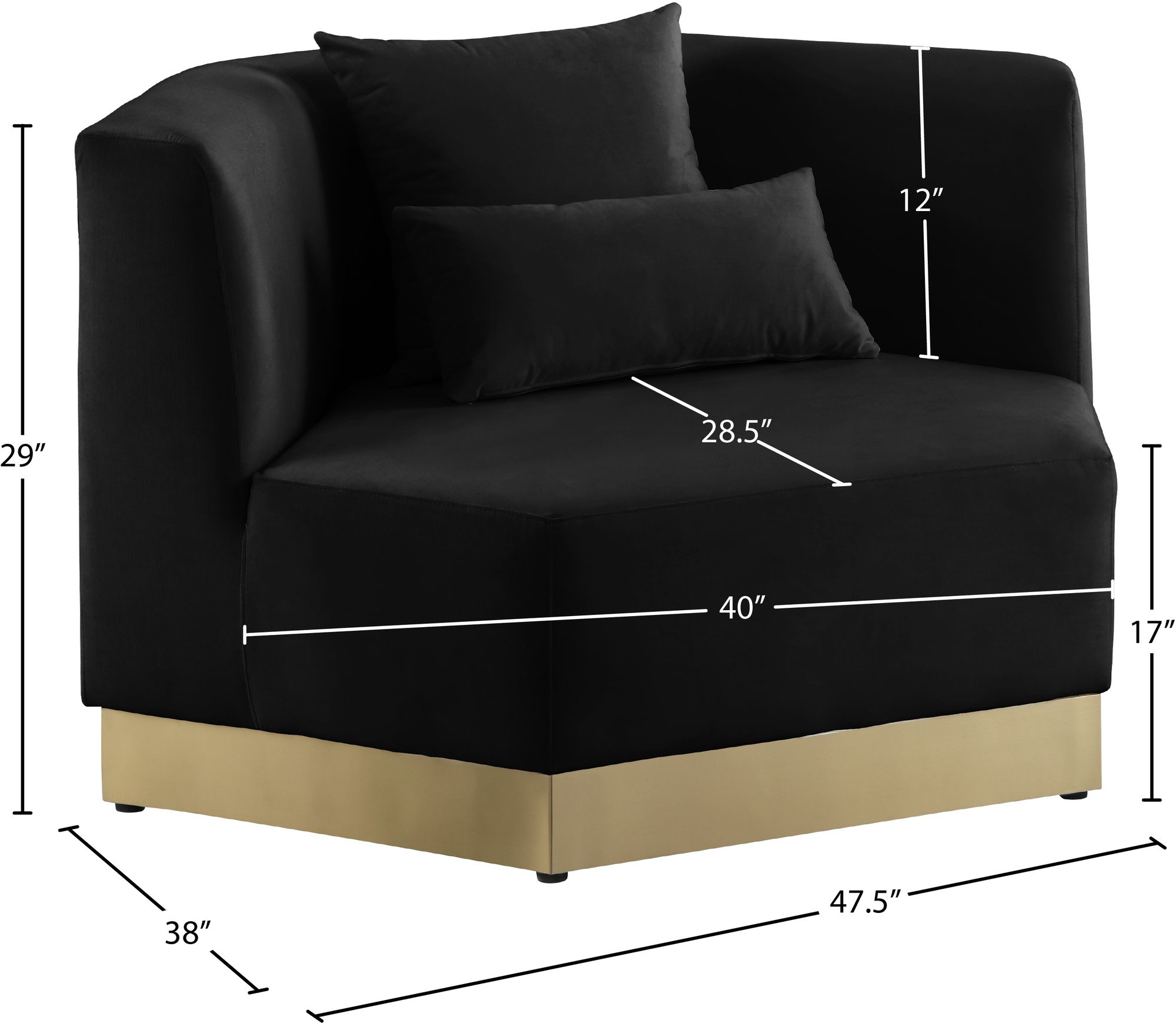Marquis Velvet Chair