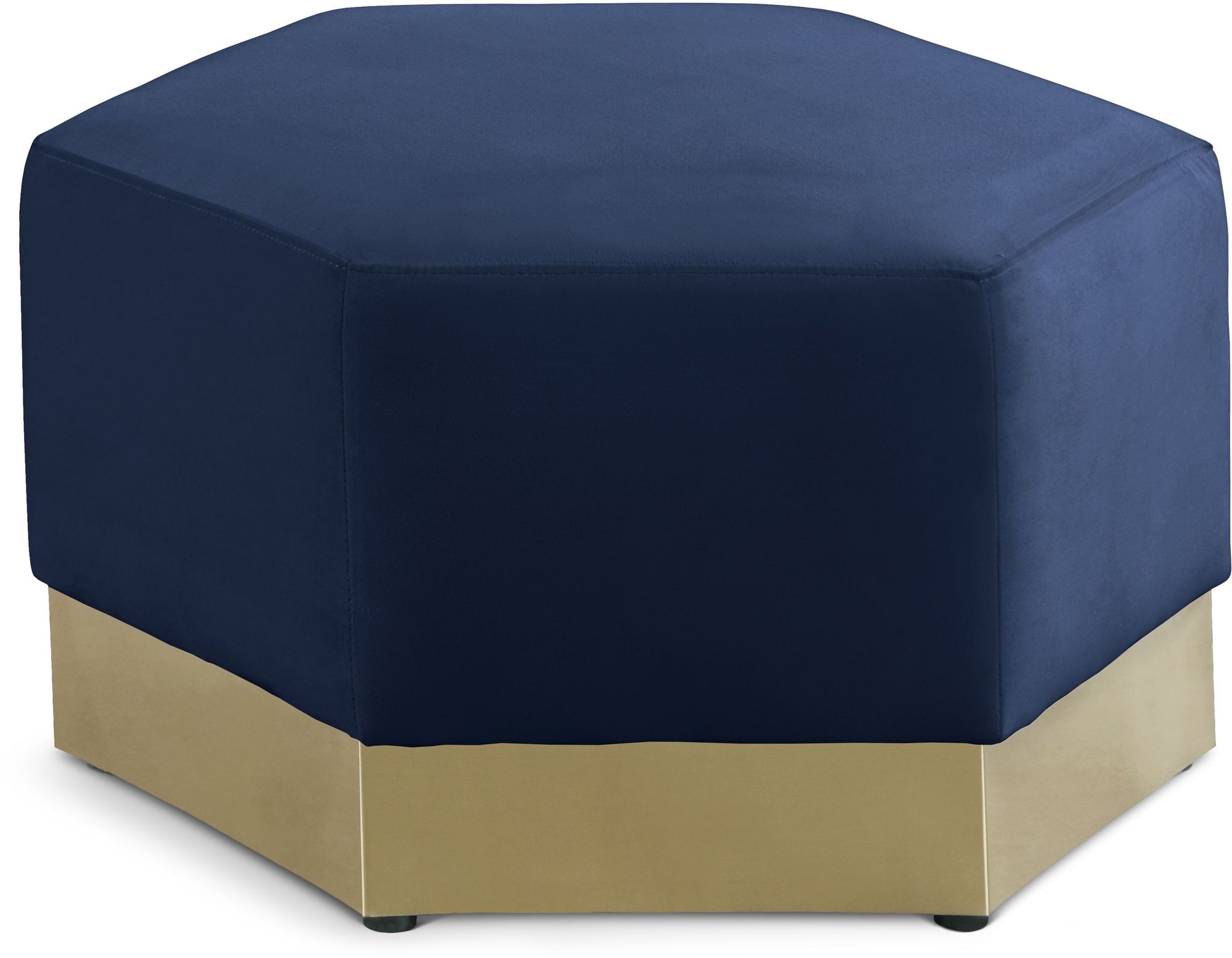 Marquis Velvet Ottoman