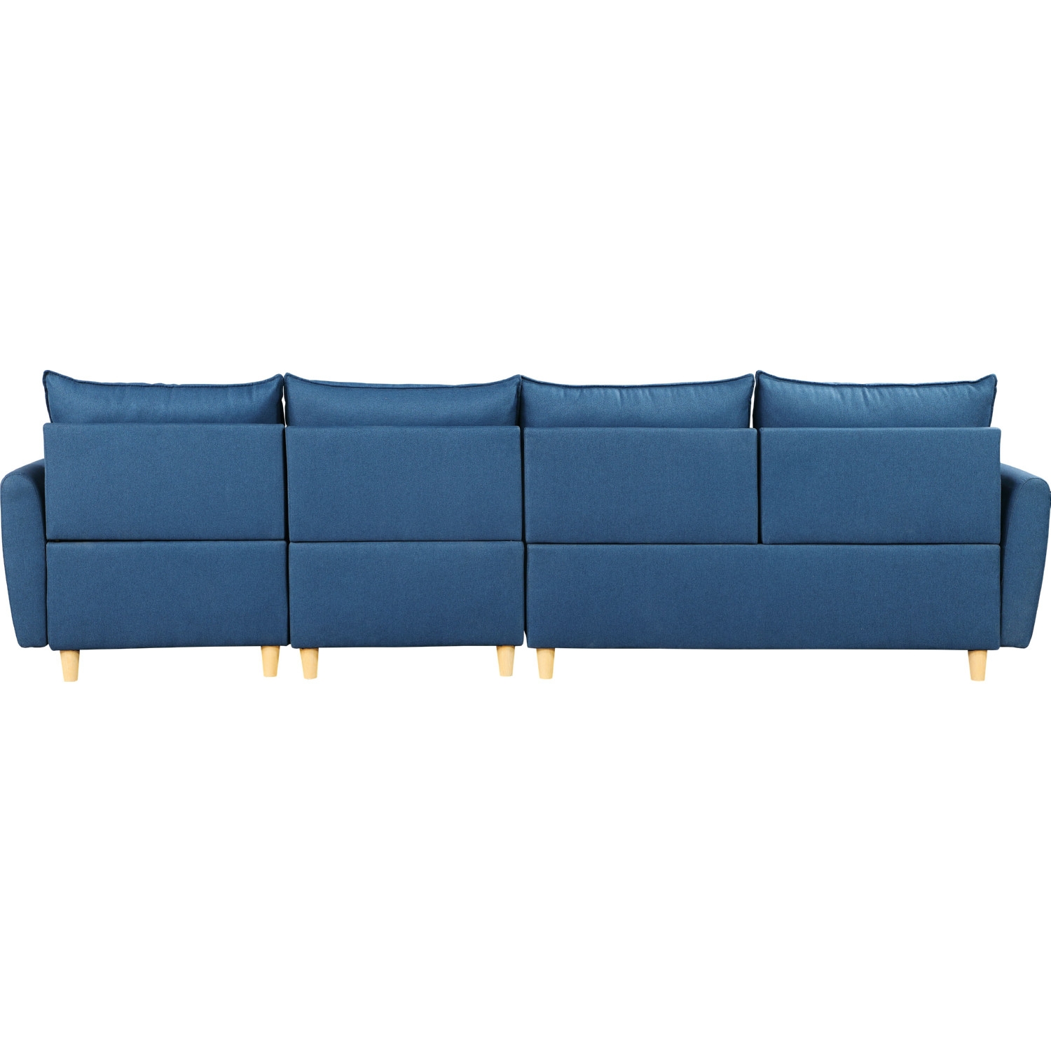 Marcin Fabric L-Shaped Reversible Sectional Sofa