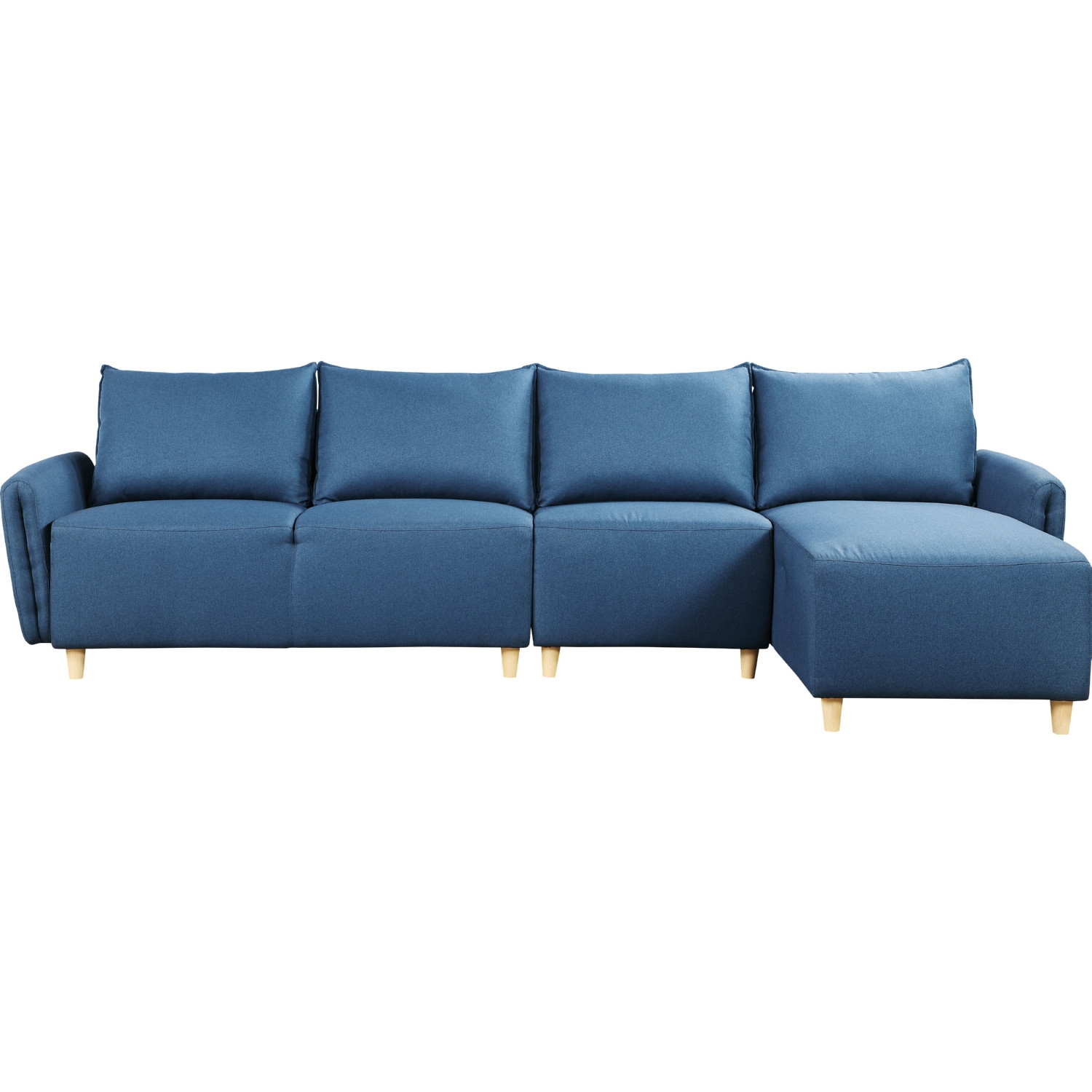 Marcin Fabric L-Shaped Reversible Sectional Sofa
