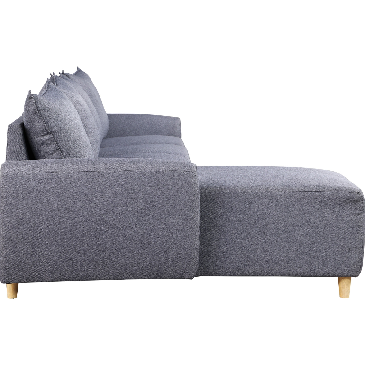 Marcin Fabric L-Shaped Reversible Sectional Sofa
