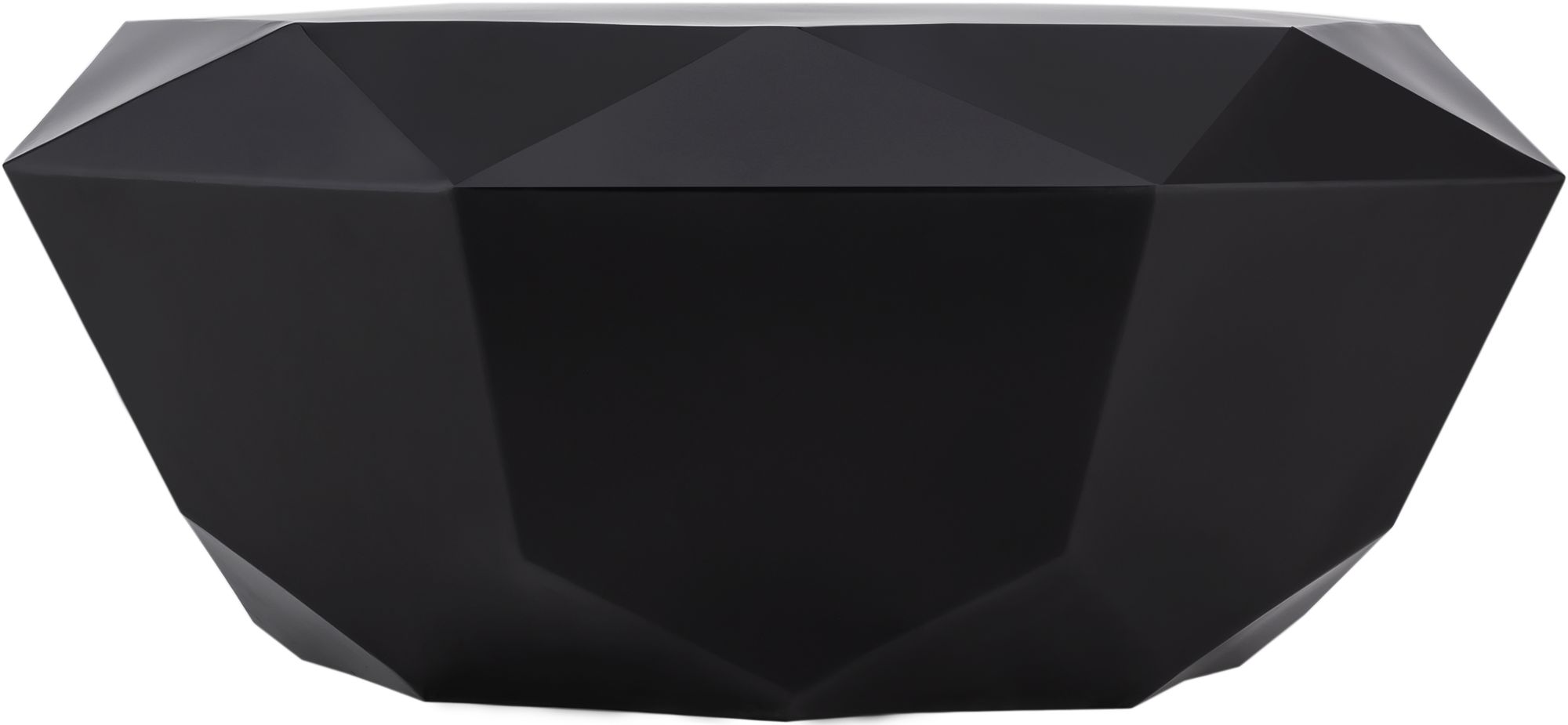 Gemma 39" Diamond Steel Coffee Table
