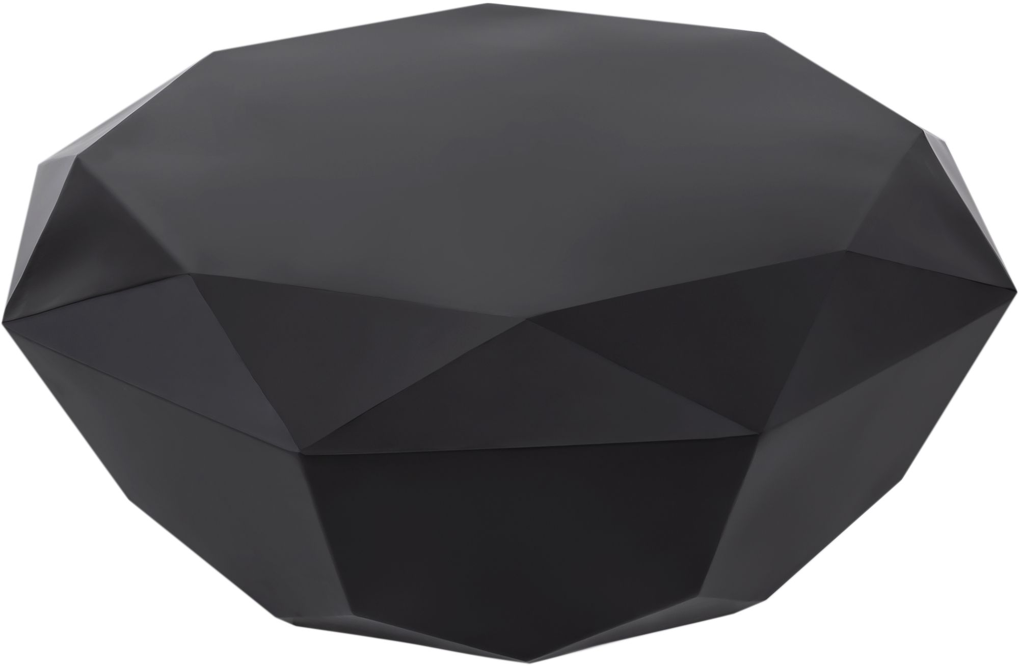 Gemma 39" Diamond Steel Coffee Table