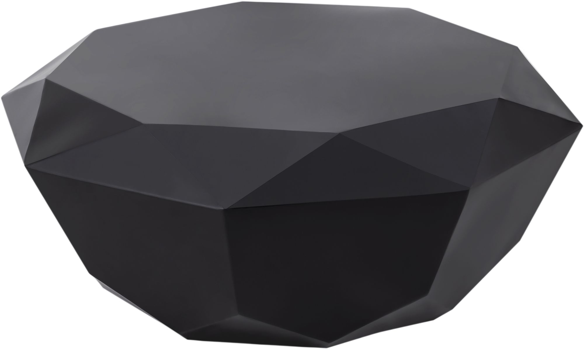 Gemma 39" Diamond Steel Coffee Table