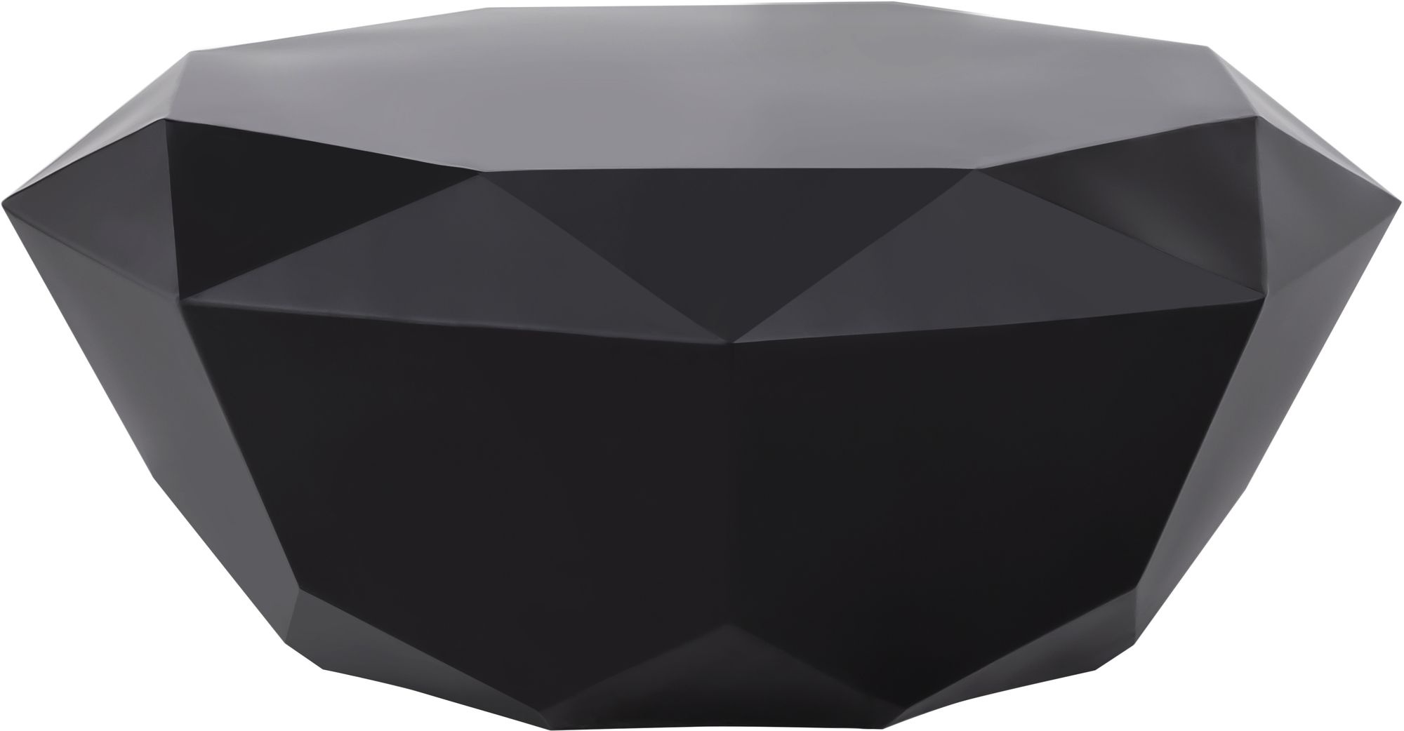 Gemma 39" Diamond Steel Coffee Table