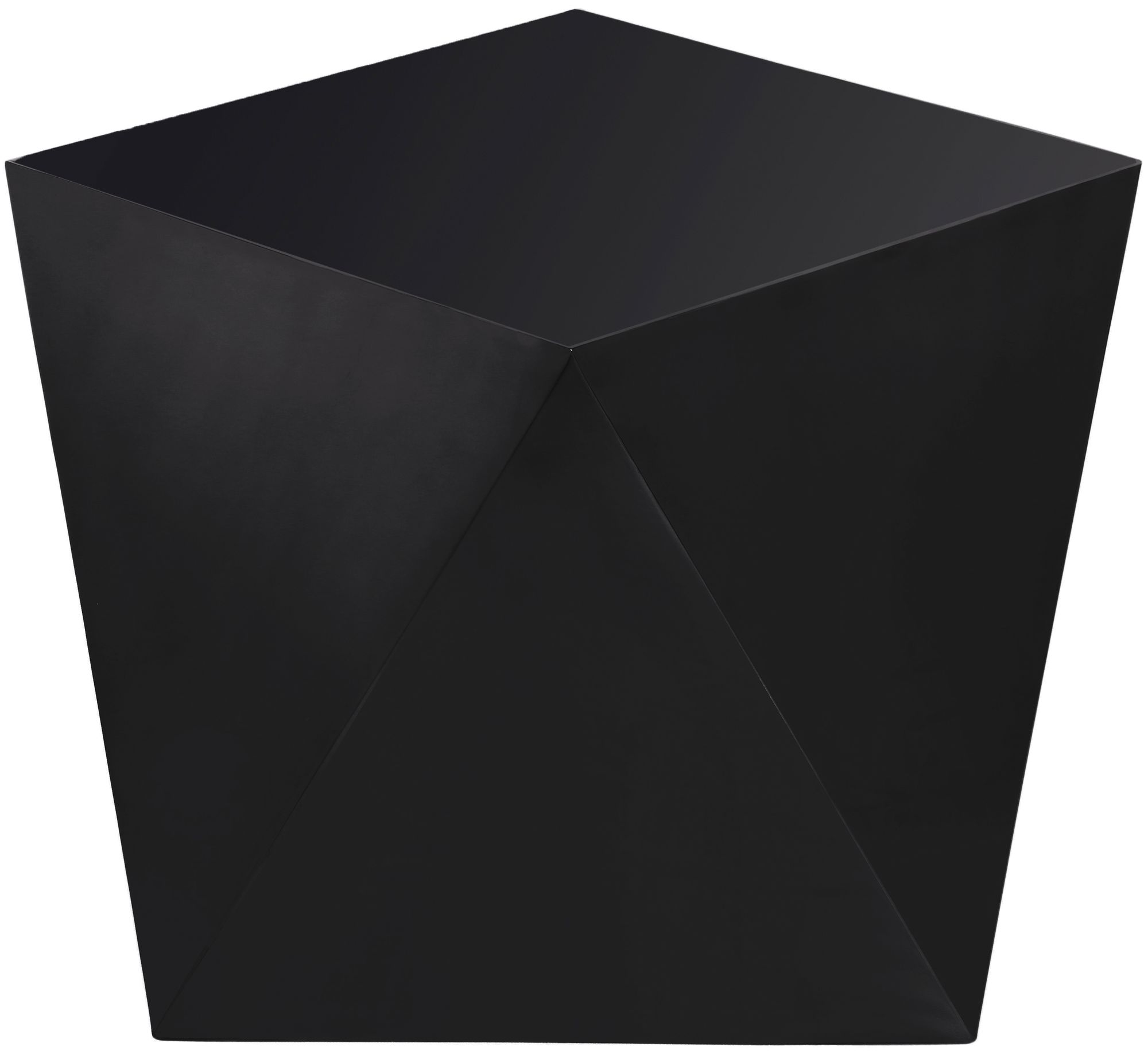 Gemma 20" Diamond Steel End Table