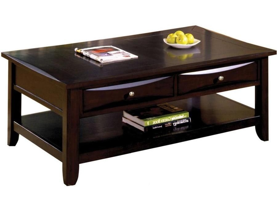 Baldwin Wood Storage Coffee Table Set