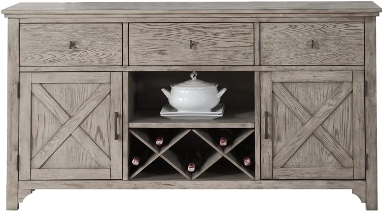 Rocky Wood Extendable Dining Room Set