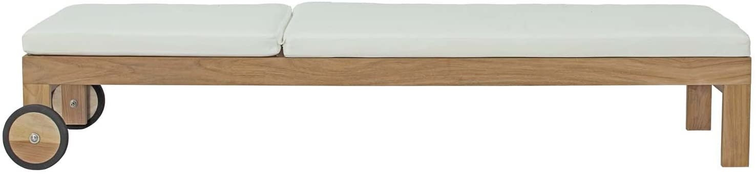 Upland Outdoor Patio Teak Chaise