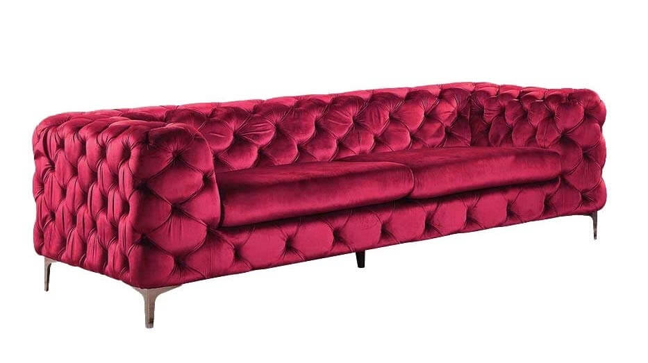 Adam Velvet Living Room Set